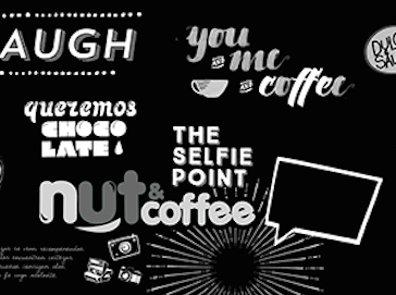 Nut & Coffee Mural